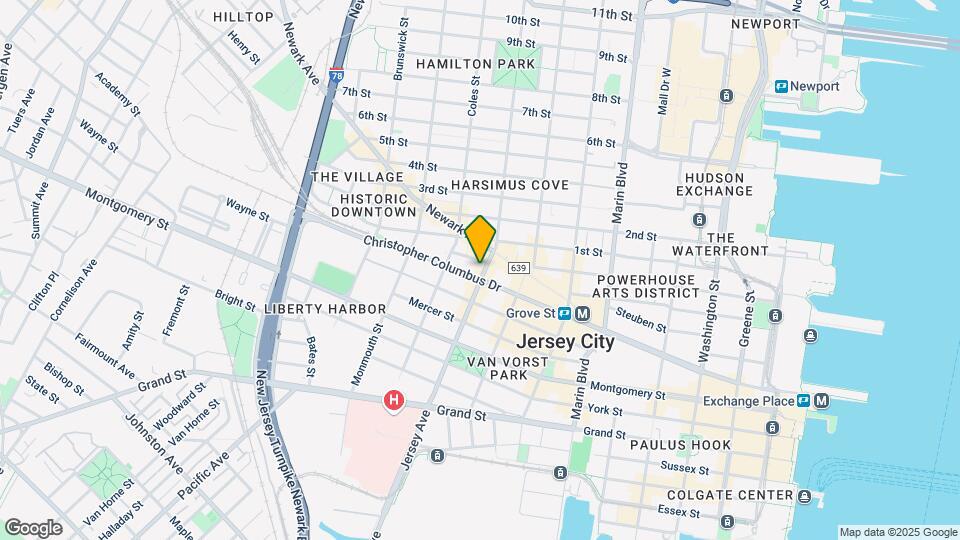 523 Jersey Ave Map and Location Details