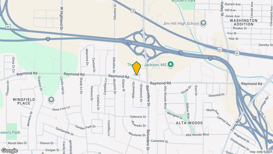 754 Raymond Rd Map and Location Details