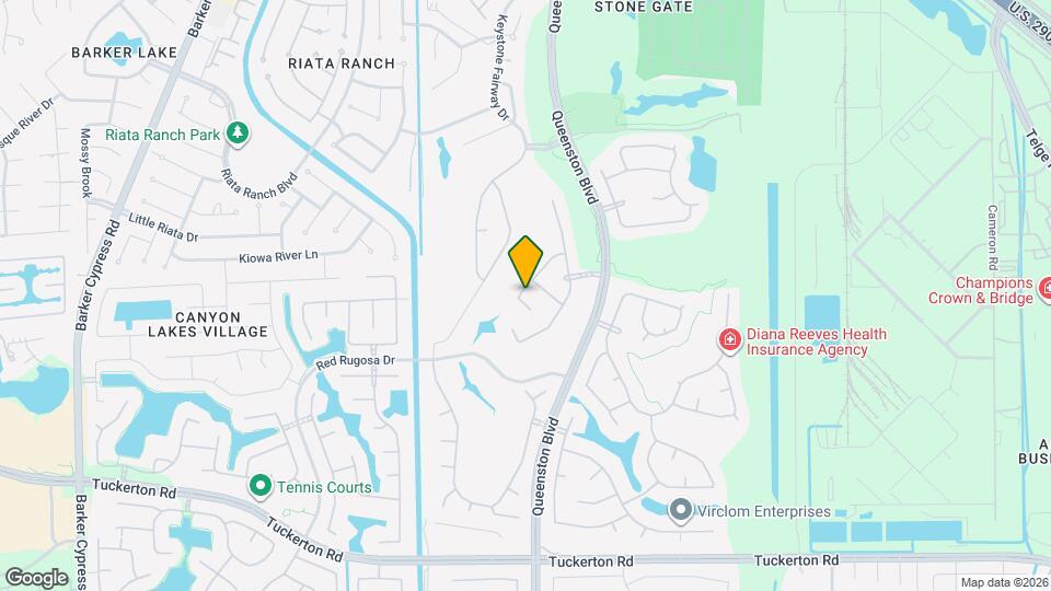 16726 Vivian Point Ln Map and Location Details