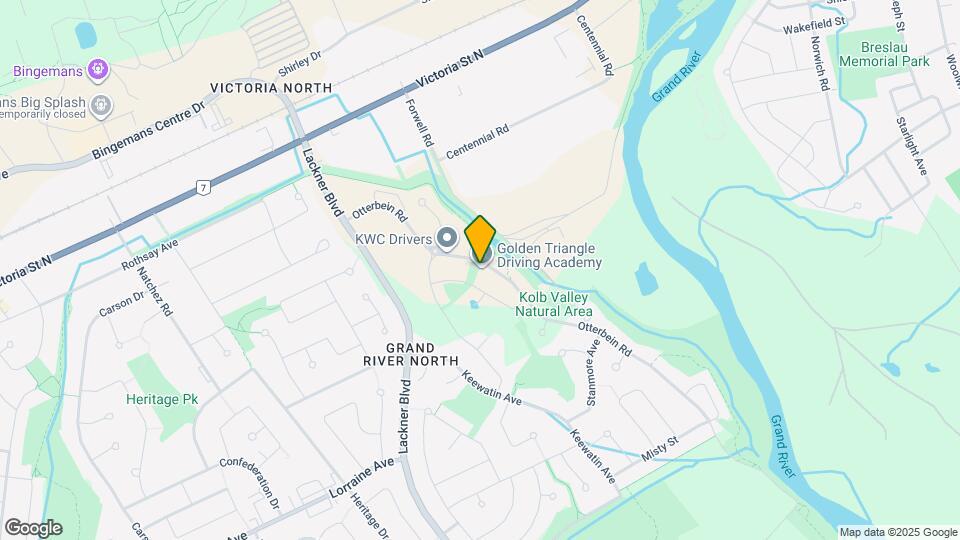 207 Otterbein Rd Map and Location Details