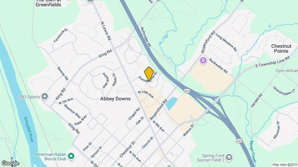 308 Foxcroft Cir Map and Location Details