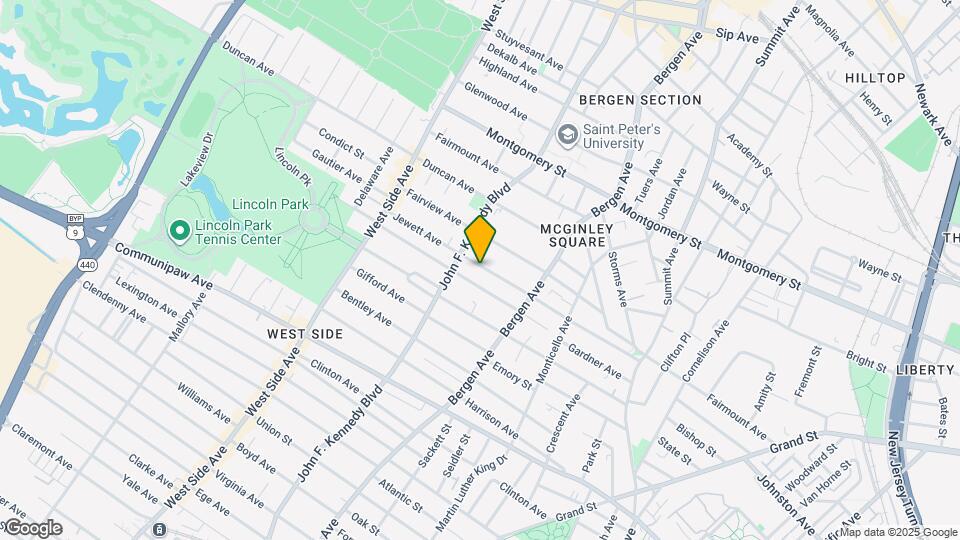 163 Jewett Ave Map and Location Details