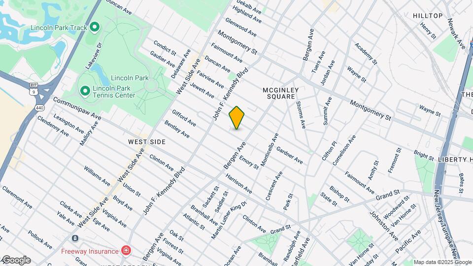 150 Belmont Mapa y Detalles de la Ubicación