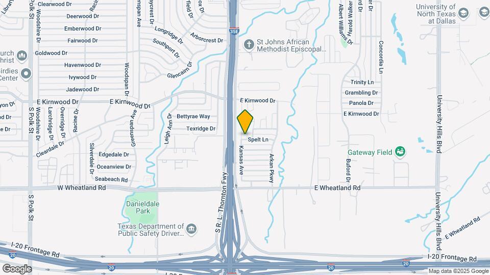 7836 Kansas Ave Map and Location Details