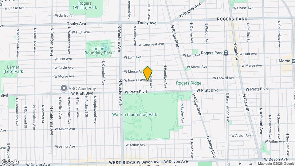 2211 W Farwell Ave, Unit #2 Mapa y Detalles de la Ubicación