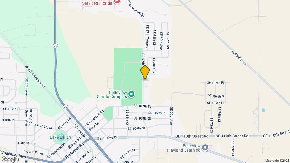 10542 SE 67 Ct Map and Location Details