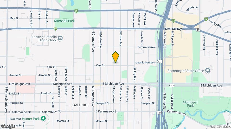 300 N Hayford Ave Mapa y Detalles de la Ubicación