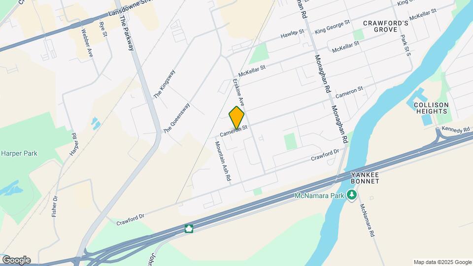 825 Cameron St Map and Location Details