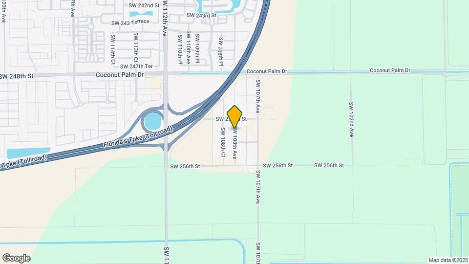 25278 SW 108th Ave Map and Location Details