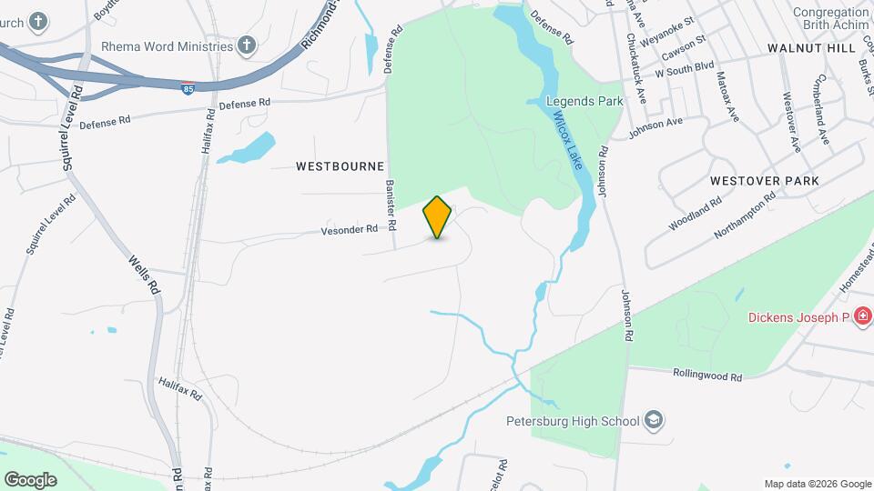 1836 Ramblewood Rd Map and Location Details