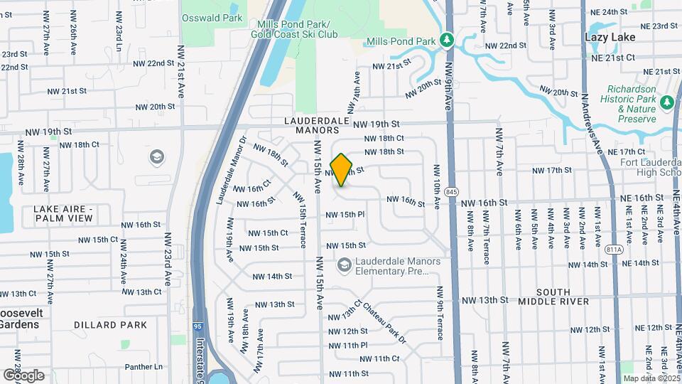 1307 NW 16th St Mapa y Detalles de la Ubicación