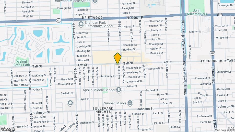 1630 N 68th Ave Map and Location Details