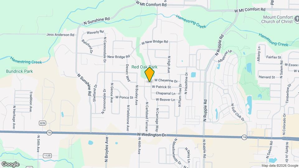 1607 Lonesome Dove Dr Map and Location Details