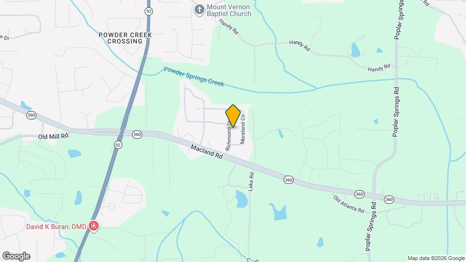 134 Richmond Dr Map and Location Details