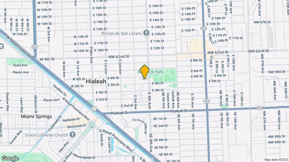 375 E 5th St Map and Location Details