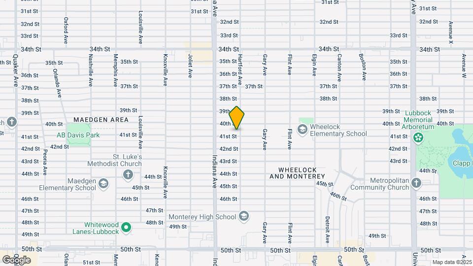 3302 41st St Map and Location Details