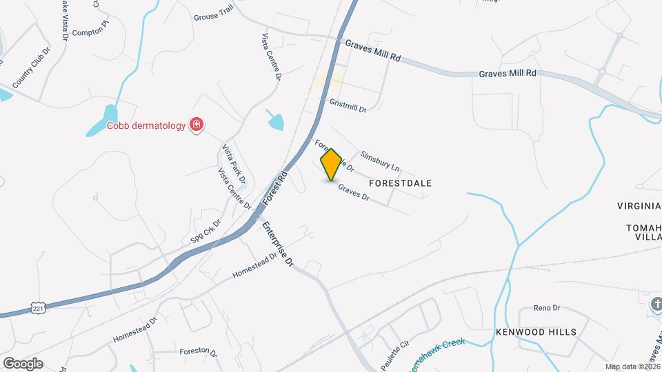 201 Graves Dr Map and Location Details