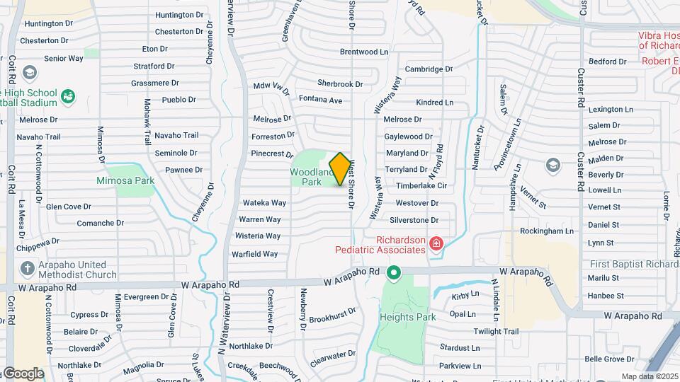 804 Wateka Way Map and Location Details