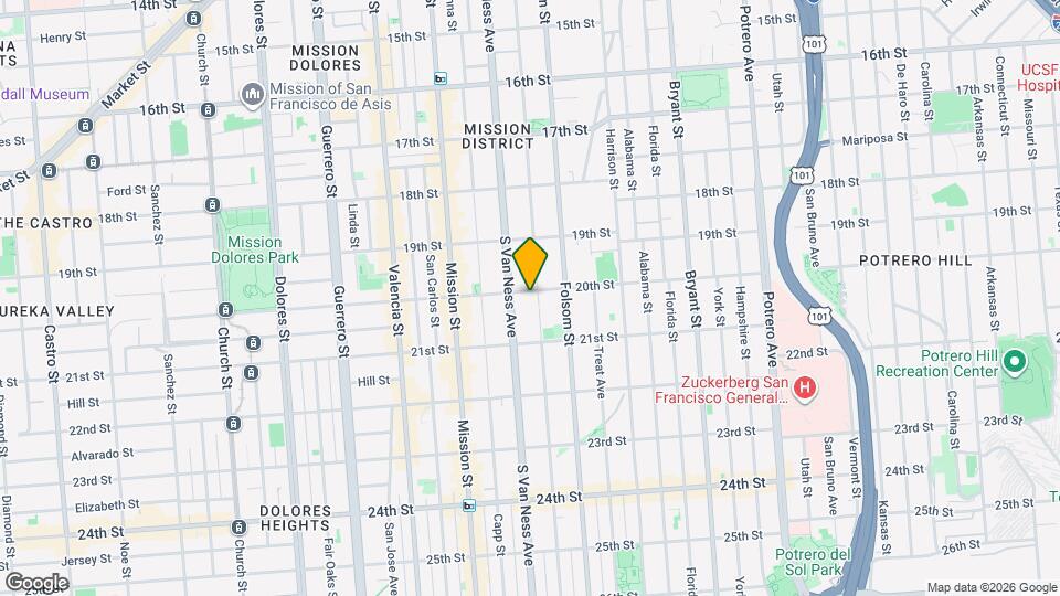 3365 20th St Map and Location Details