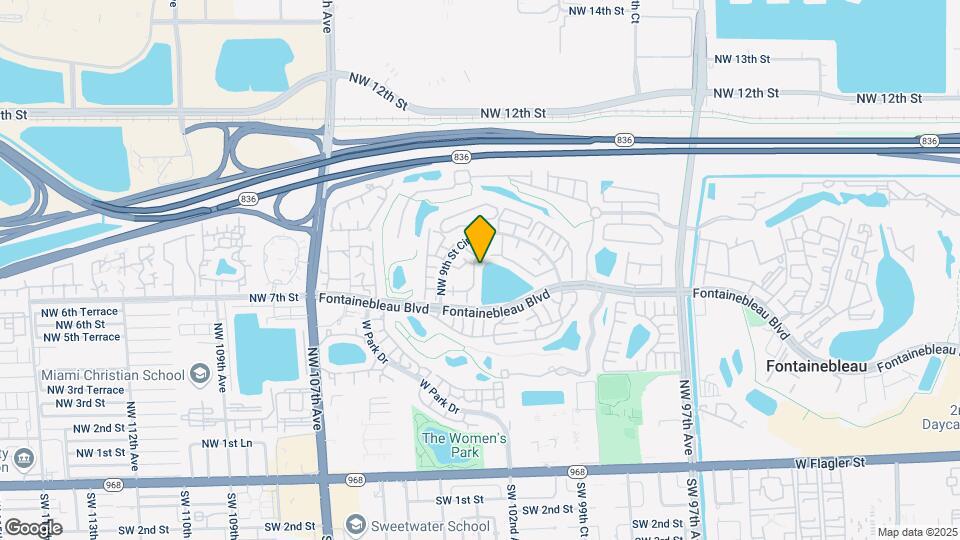 10296 NW 9th St Mapa y Detalles de la Ubicación