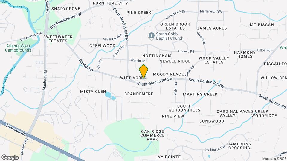 6342 Milo Dr Map and Location Details