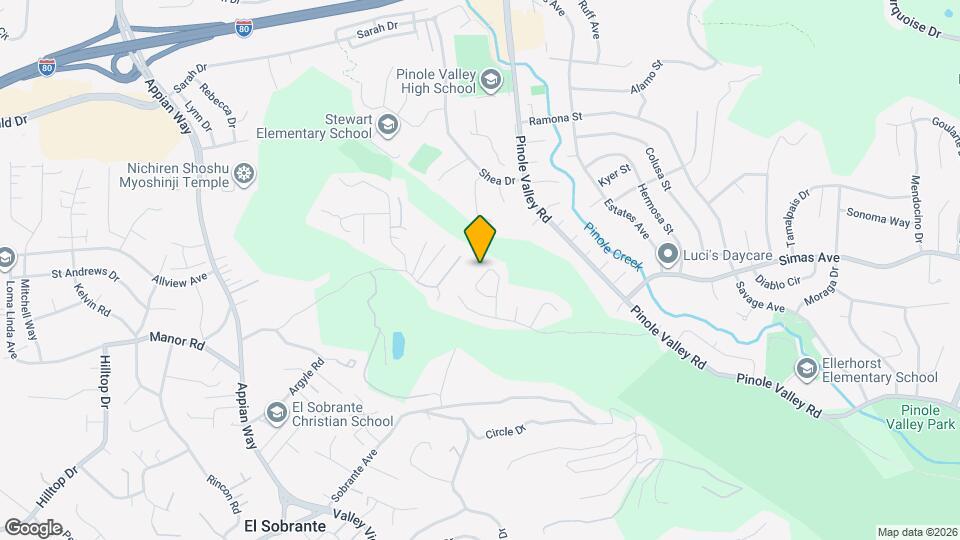 2152 Blue Jay Cir Map and Location Details