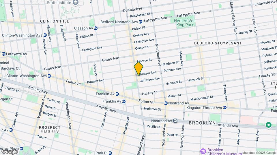 1175 Bedford Ave Map and Location Details