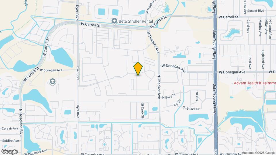 2721 Chantilly Ave Map and Location Details