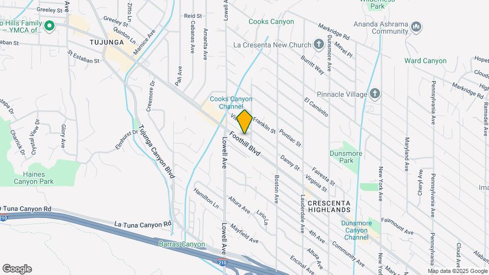 3933 Foothill Blvd Mapa y Detalles de la Ubicación