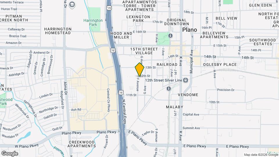 1124 F Avenue Map and Location Details