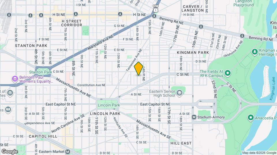 231 14th St NE Map and Location Details