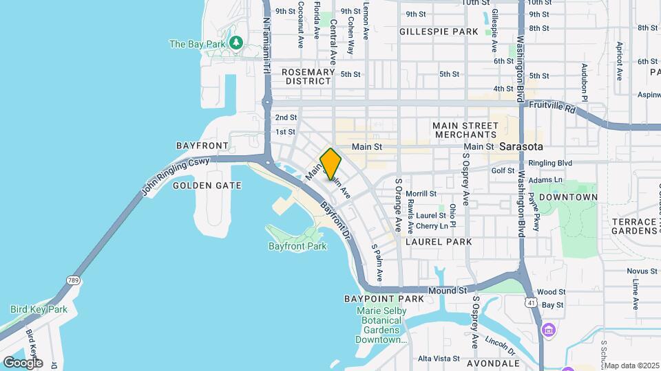 101 S Gulfstream Ave Map and Location Details