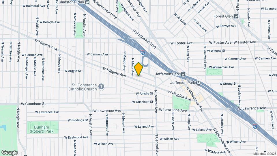 5678 W Higgins Ave Map and Location Details