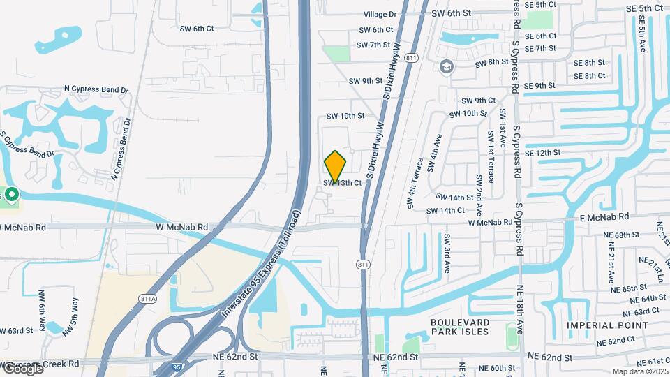 836 SW 13th Ct Mapa y Detalles de la Ubicación