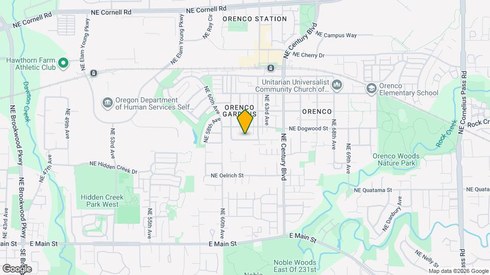 6143 NE Sherborne St Mapa y Detalles de la Ubicación