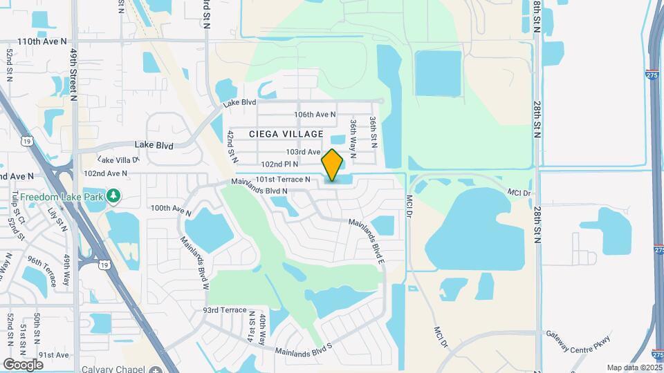 3735 101st Ave N Map and Location Details