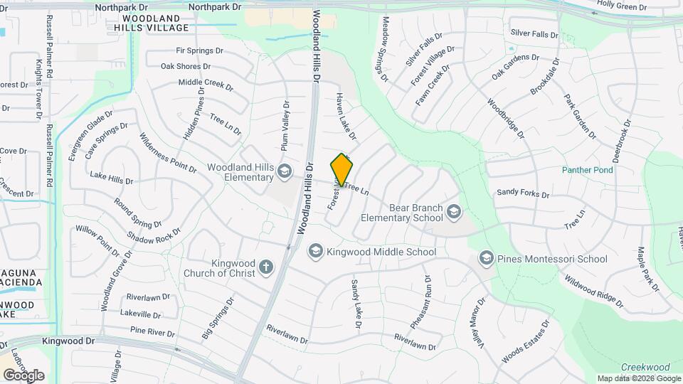3406 Forest Village Dr Map and Location Details