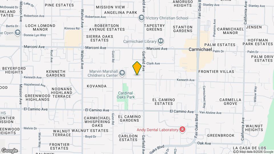 5435 Kenneth Ave Map and Location Details