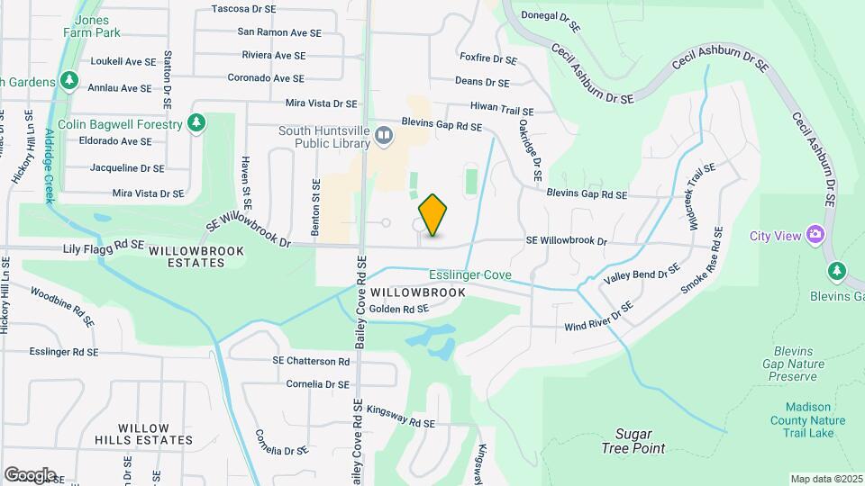 8204 Willowbrook Cir SE Map and Location Details