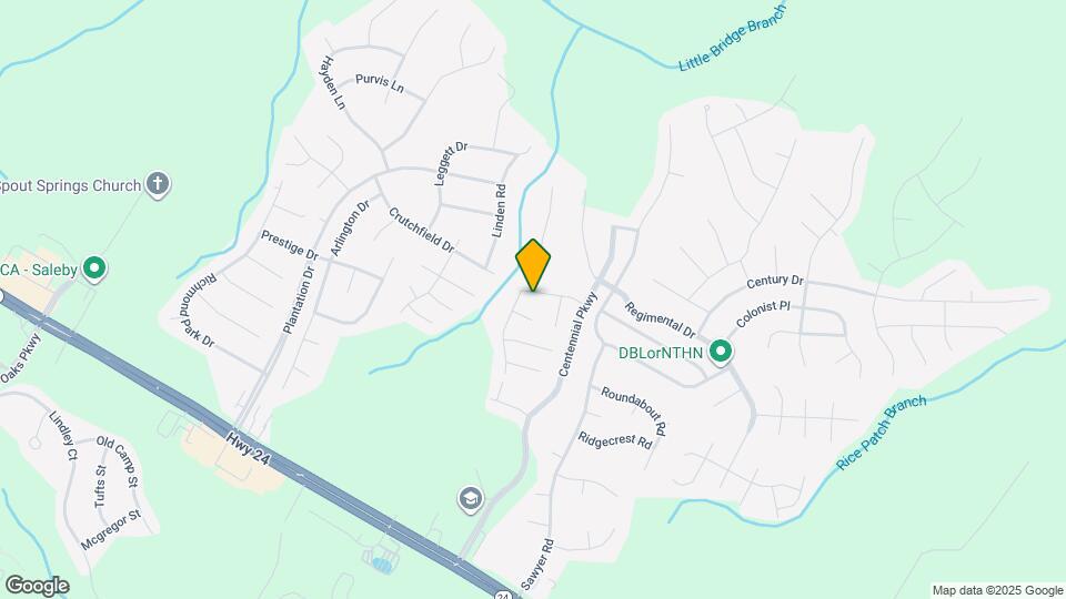 410 Crutchfield Dr Map and Location Details