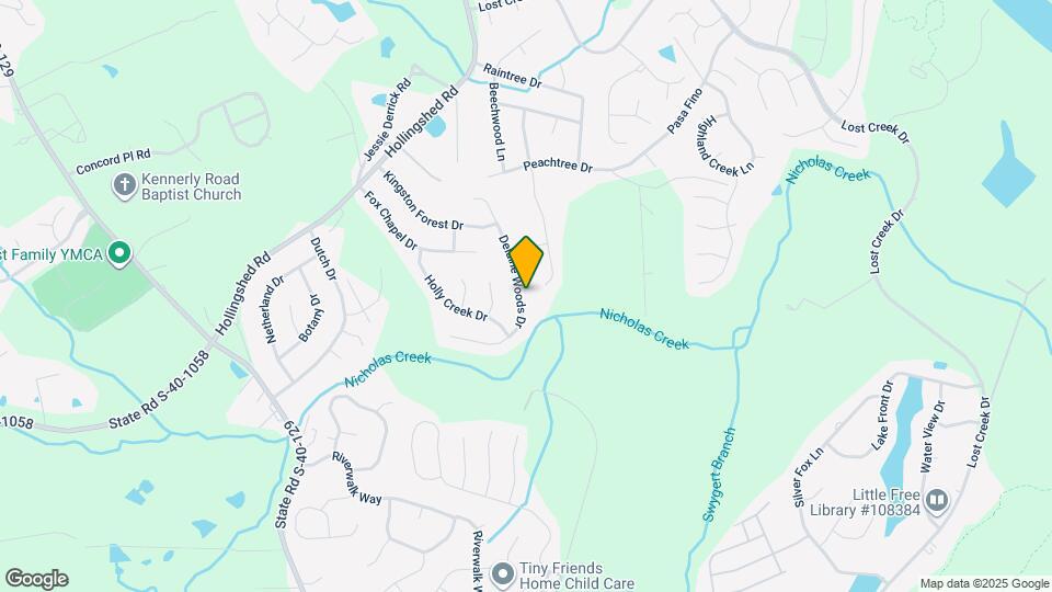 225 Delaine Woods Dr Map and Location Details