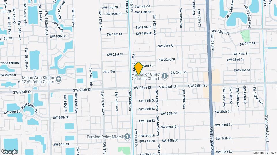 2410 SW 143rd Ct Map and Location Details