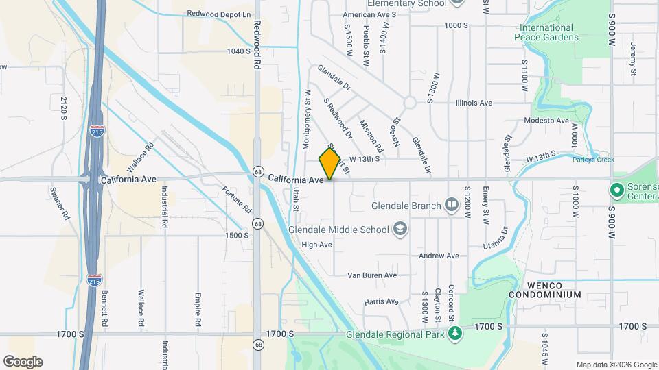 1334 S Cheyenne St Map and Location Details