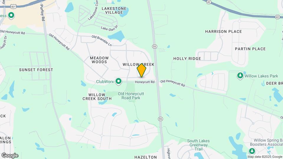 136 N Honey Springs Ave Map and Location Details