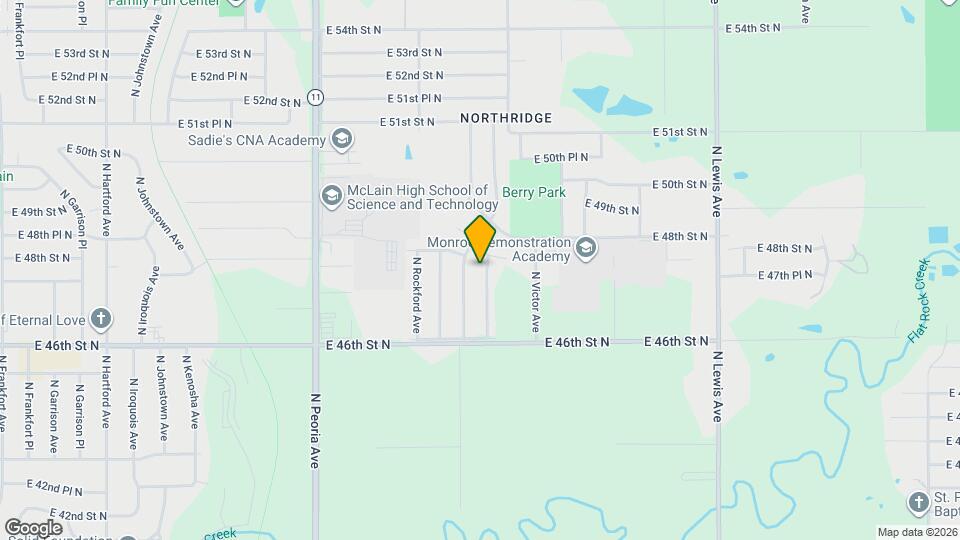 4672 N Troost Ave Mapa y Detalles de la Ubicación