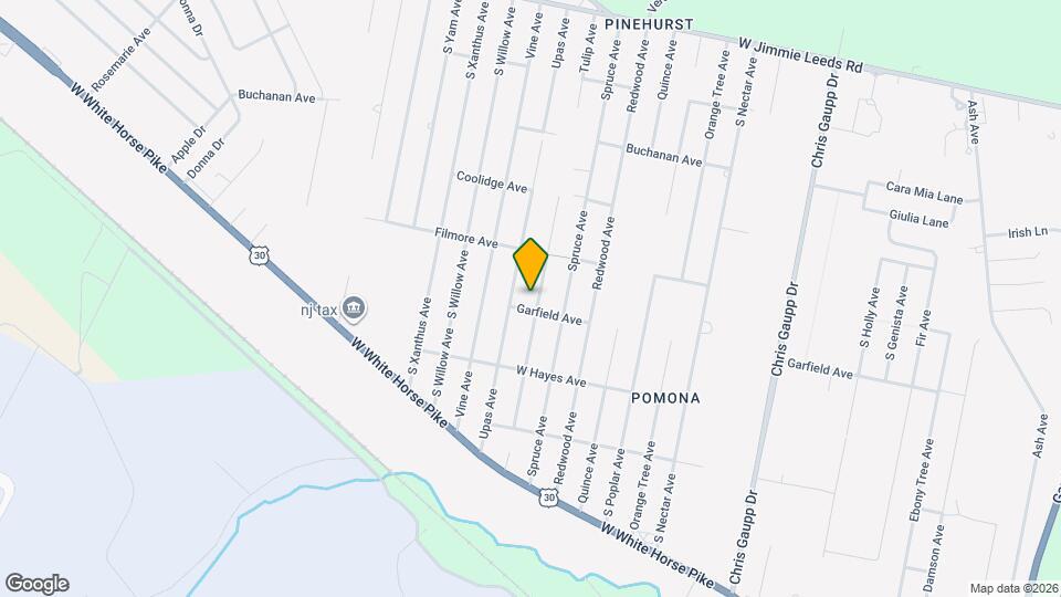 429A S Tulip Ave Map and Location Details