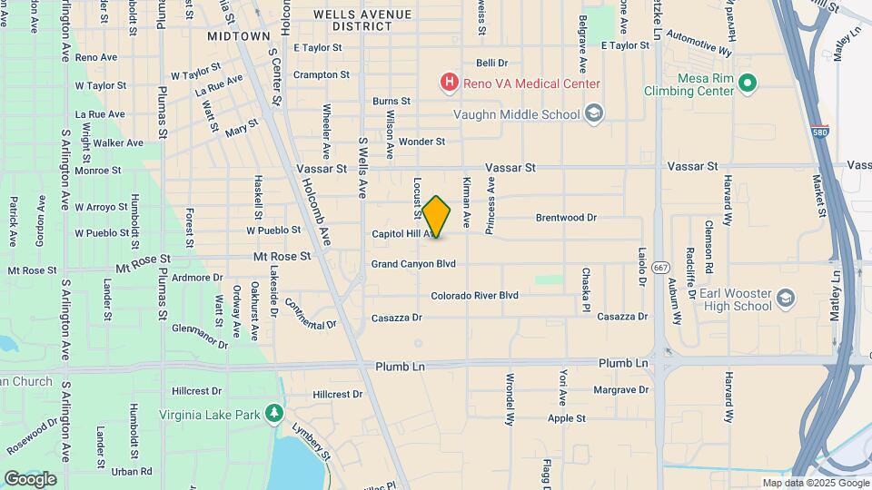 540 Capitol Hill Ave Mapa y Detalles de la Ubicación