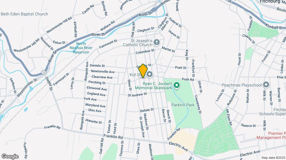 70 Edwards St, Unit 1 Map and Location Details