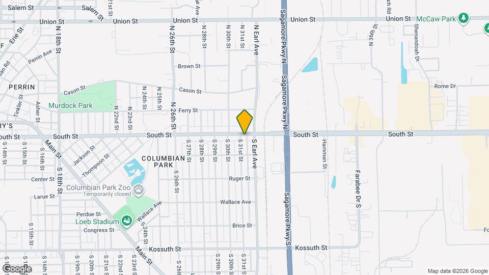 3107 South St Map and Location Details