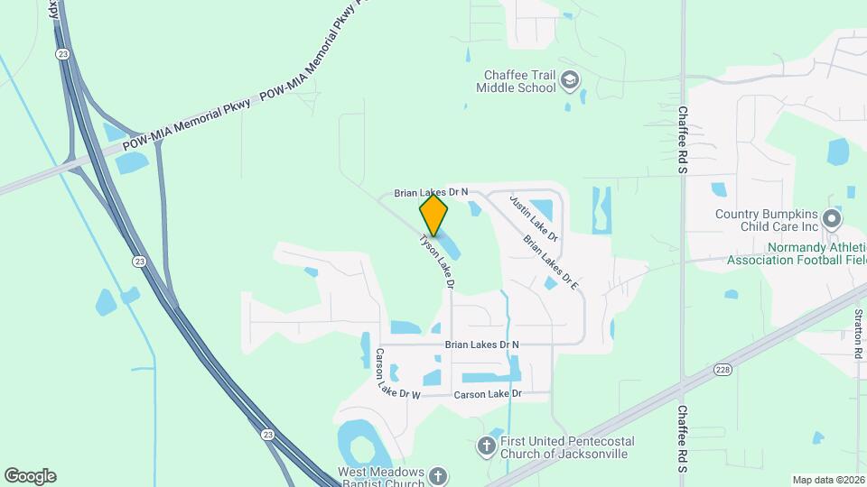 2267 Tyson Lake Dr Map and Location Details